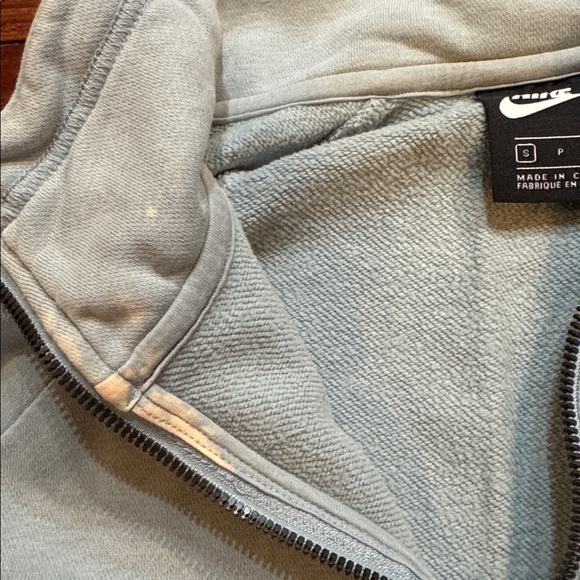 Nike Quarter Zip Sweatshirt- Mint Green Size Small - Picture 7 of 8